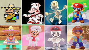 Super Mario Odyssey All Costumes Origins Where They Came From By Ytsunny Super Mario Odyssey Mario Odyssey Super Mario Bros