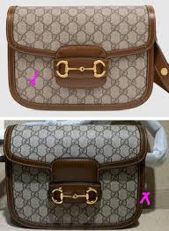 If the purse is made in any other place, it is a fake. Gucci Horsebit 1955 Bag Fake Vs Real Guide How To Tell Real Gucci From Fake Sizes Sale 10 Cashback Extrabux