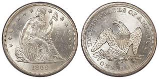 The coin's obverse, designed by adolph a. Seated Liberty Dollar Wikipedia