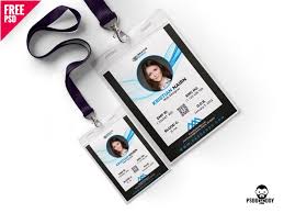 Office Photo Identity Card Template Psd Free Printable Business Cards Id Card Template Colorful Business Card