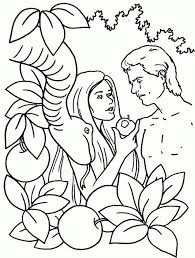This picture showcases a smiling adam and eve. Adam Si Eva