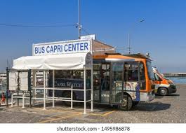 The isle of capri has two municipal areas: Isle Capri Italy August 2019 Bus Stock Photo Edit Now 1495986878