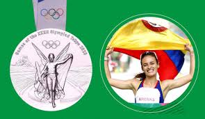 La colombiana siempre estuvo involucrada entre las competidoras que pelearían las medallas. Jb1mobg9uvrb7m