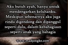 24 jan 2019, 12:15 wib. 20 Kata Kata Sedih Anak Yang Rindu Ayahnya Mengharukan Madjongke