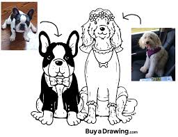 Cartoon Drawing Of Bride And Groom Dogs For Wedding Gifts Bride And Groom Cartoon Cartoon Drawings Bride