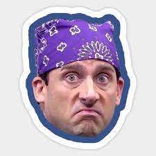 Prison Mike The Office Sticker Teepublic The Office Stickers Iphone Case Stickers Phone Stickers