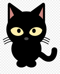 All the clipart images are copyrighted to the respective creators, designers and authors. Black Cat Kitten Clip Art Black Cat Free Clipart Png Download 5344085 Pinclipart