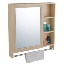 If your medicine cabinet is recessed into the drywall, please order a sample first. Large Storage Bathroom Medicine Cabinet Origin Mirror Storage Wood Wall Mounted Mirror Cabinet Home Bathroom Vanity Mirror Wall Organizational Storage Cabinet Buy Online At Best Price In Uae Amazon Ae