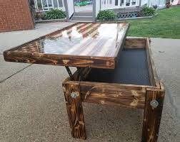 A marble coffee table will be a grand focal point. American Flag Coffee Table Wood Table Diy Diy Coffee Table Coffee Table Wood
