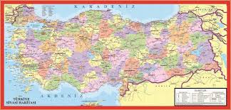 Interaktive weltkarte zum herunterladen als pdf. Die Politische Landkarte Der Turkei 123 Teile Art Puzzle Puzzle Online Kaufen