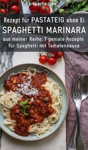 Selbstgemachte Spaghetti Mit Tomatensauce Marinara Rezepte Marinara Rezeptideen