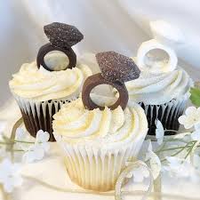 Chocolate Ring Cupcake Toppers Ring Shaped Chocolates Bridal Shower Cake Toppers E Chocolate Wedding Favors Bridal Shower Cake Topper Ring Cupcake Topper