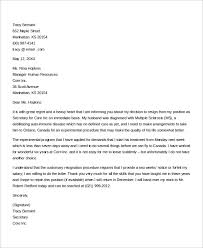 How to write a resignation letter with immediate effect. Free 48 Letter Of Resignation In Ms Word Pdf
