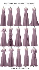 Wisteria Chiffon Long Bridesmaid Dresses For All Sizes Cheap Affordable Wedding In 2020 Cheap Bridesmaid Dresses Wisteria Bridesmaid Dresses Long Bridesmaid Dresses
