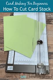 #cardmakingforbeginners #handmadecards #klompenstampersnew to card making? Cardstock Basics How To Cut Card Base And Layers