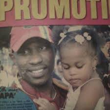 DJBravo Jr. & Dwaynice @ 1yr 8mths making front page of the papers :-)