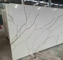 Cement Grey Artificial Quartz Stone Polished Slabs Kitchen Countertops