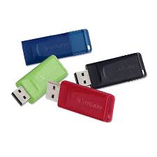 Verbatim 16gb Store N Go Usb Flash Drive 4pk Blue Green Red Black Walmart Com Usb Flash Drive Usb Flash Drive