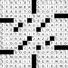 can you believe they wrote this crossword clue archives