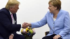 This signature gesture of angela merkel, the current german chancellor, has been described as. Angela Merkel Meets Trump At G20 Amid Fears For Her Health