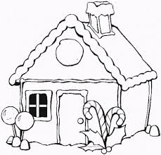 Enjoy this coloring printable of an adorable little gingerbread house. 20 Free Printable Gingerbread House Coloring Pages Everfreecoloring Com