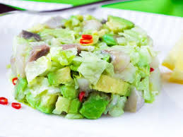 Tartare De Poisson Blanc Et Avocat Recette Tartare De Poisson Poisson Blanc Recettes De Cuisine