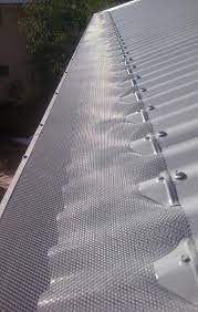 Gutter Guard For Corrugated Roof In 2021 Leaf Guard Barn Style Shed Shed Plans