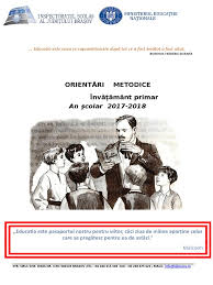 Invatamant primar invatamant primar informatii complete invatamant 2018 materii invatamant primar. Orientari Metodologice Invatamant Primar