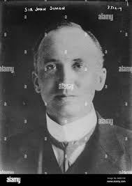 1st viscount simon hi-res stock photography and images