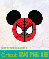 ✓ free for commercial use ✓ high quality images. Mickey Spiderman Disney Logo Svg Png Dxf Movie Design Bundles