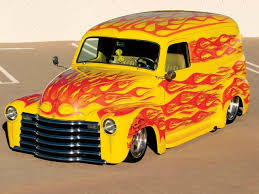 Image result for Medium Chrome Yellow 1950 Truck