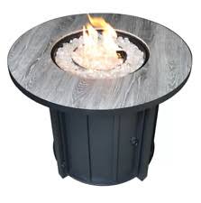 Outdoor living, made easy, at walmart.ca! Fire Pit Clearance Propane Gas Firepit Patio Outdoor Heat Round Table Tank Cover For Sale Online Ebay