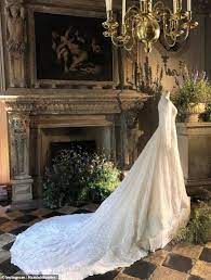 Gabriella Windsor S Wedding Dress Is On Display At Paris Fashion Week Royal Wedding Gowns Mermaid Style Wedding Dress Royal Wedding Dress