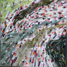 Flying Triangles 176x176cm For Sale Contemporary Quilts Abstract Quilt Landscape Quilts