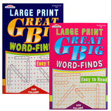 Most importantly, they're a great way to bring people together and capture memories. Puzzle Book Great Big Words Bulk Case 48