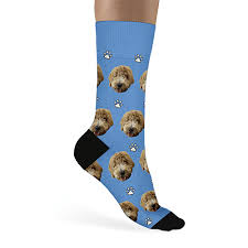 Custom photo pet face personalizedpillow 3d portrait pillow. Custom Dog Socks Put Any Pet On Socks Personalized Gifts