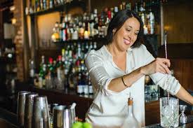 On a busy night, bartenders in new york city are juggling multiple drink orders from a continuous flow of customers. The Mixologist Who Shook Up Bartending S Boys Club