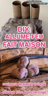 Fabriquez Un Allume Feu Maison Avec Papier Toilette Et Charpie Filtre A Seche Linge Allume Feu Trucs Et Astuces Astuces