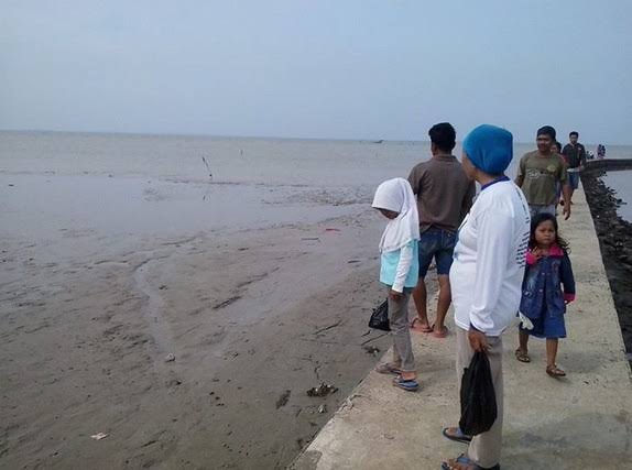Air Laut Surut Perairan Banten