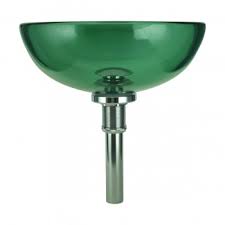 drain, green mini glass round bowl sink