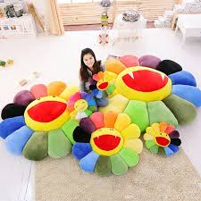 Check out our takashi murakami flower selection for the very best in unique or custom handmade pieces from our decorative pillows shops. Adorable Takashi Murakami Plushies Ohana Flower Cushion Rainbow Large Plush Pillow Wish