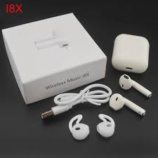 I8x Tws Wireless Bluetooth Earphones Earbuds Airpods Sport Headset Dual Earphone With Mic For Apple Android Earphones Bluetooth Earphones Earbuds Earphone