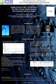 Discussion is a section of a research paper where scientists review the information in the introduction part, evaluate gained results, or compare it with past studies. Sample Layout For 80 X 120 Cm Poster The Title Of Poster Should Concisely And Accurately Specify Its Subject Serkan Sahinkaya And Erkan Kalipci Department Ppt Download