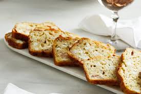 Savory Cake With Ham Cheese And Herbs Recipe Savoury Cake French Dinner Parties Savory