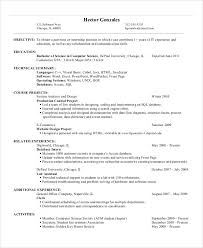 Computer Science Resume Example 9 Free Word Pdf Documents Download Free Premium Templates