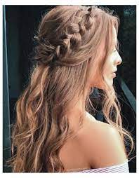 Hairstyle Ideas Mid Length Quirky Hairstyle Ideas Hairstyle Idea Peinados Formales Para Cabello Largo Peinados Poco Cabello Peinado Semirecogido Con Trenzas