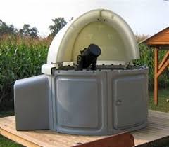 This is why you see so many giant dobsonian reflector telescopes (some with primary mirrors as big as 36″) at astronomy star parties. Skyshed Pod Dome Backyard Observatory Skyshed Pod Skypod Backyard Observatory For Meade Celestron And Other Popular Telescopes Etx Lx200 Lx200gps Nexsta Observatory Telescopes Astronomical Observatory