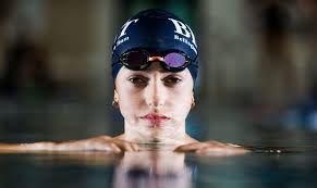 Blaine sophomore swimmer is building