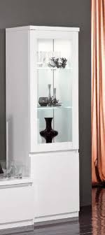 Check spelling or type a new query. Lynette Single White Gloss Display Cabinet Living Room Furniture