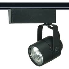 Satco Nuvo 12v 50w Max Round Back Track Lighting Black Finish Smart Led